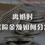 婚内交的保险费，离婚时如何分割